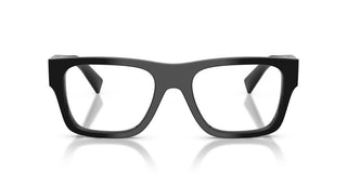 Prada PR C01V men Black Squared Eyeglasses
