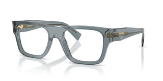 Prada PR C01V men Blue Squared Eyeglasses
