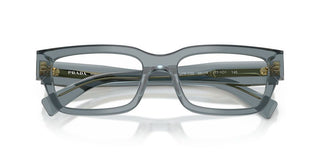 Prada PR C02V men Grey Squared Eyeglasses