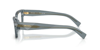 Prada PR C02V men Grey Squared Eyeglasses