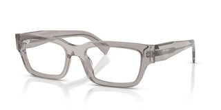 Prada PR C02V men Grey Squared Eyeglasses