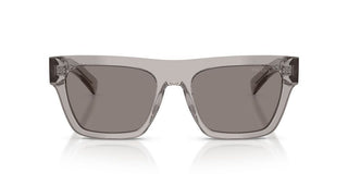 Prada PR C03S men Grey Geometric Sunglasses