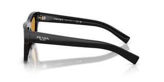 Prada PR C03S men Black Geometric Sunglasses
