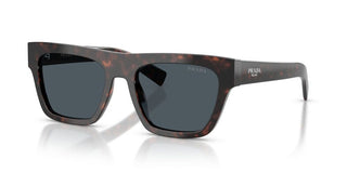 Prada PR C03S men Havana Geometric Sunglasses