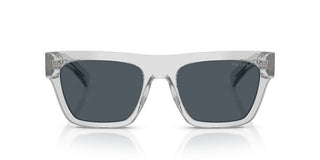 Prada PR C03S men Transparent Geometric Sunglasses