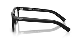 Prada PR C03V men Black Squared Eyeglasses