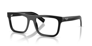Prada PR C03V men Black Squared Eyeglasses