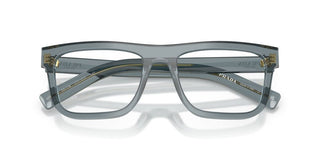 Prada PR C03V men Blue Squared Eyeglasses