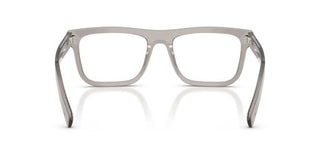 Prada PR C03V men Grey Squared Eyeglasses