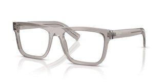 Prada PR C03V men Grey Squared Eyeglasses