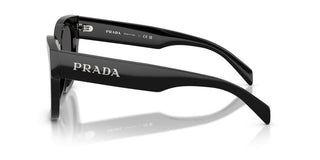 Prada PR C04S women Black Geometric Sunglasses