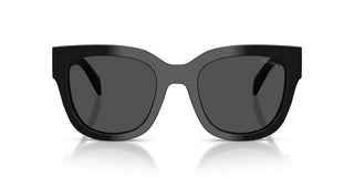 Prada PR C04S women Black Geometric Sunglasses