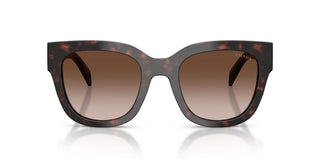 Prada PR C04S women Havana Geometric Sunglasses