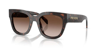 Prada PR C04S women Havana Geometric Sunglasses