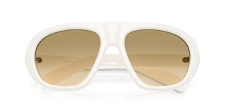 Prada PR C05S women White Shield Sunglasses