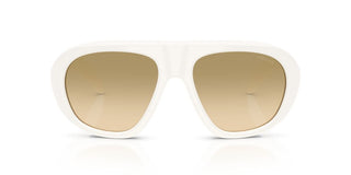 Prada PR C05S women White Shield Sunglasses