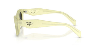 Prada PR C06S women Yellow Rectangle Sunglasses