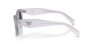 Prada PR C06S women Grey Rectangle Sunglasses