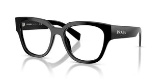Prada Pr C06v Women Black Oval Eyeglasses