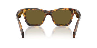 Prada PR C07S women Havana Squared Sunglasses