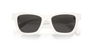 Prada PR C07S women White Squared Sunglasses