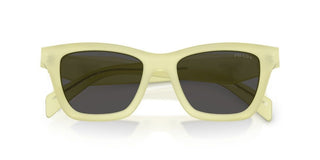 Prada PR C07S women Yellow Squared Sunglasses