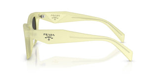 Prada PR C07S women Yellow Squared Sunglasses