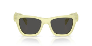 Prada PR C07S women Yellow Squared Sunglasses