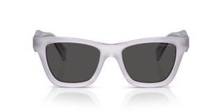 Prada PR C07S women Grey Squared Sunglasses