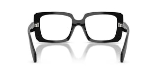 Prada Pr C09v Women Black Rectangle Eyeglasses