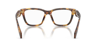 Prada PR C10V women Havana Squared Eyeglasses