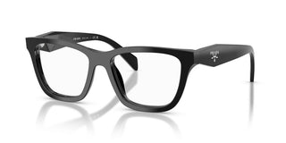 Prada Pr C10v Women Black Squared Eyeglasses