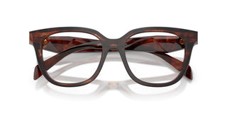 Prada PR C11V women Havana Geometric Eyeglasses