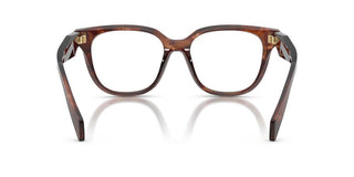 Prada PR C11V women Havana Geometric Eyeglasses