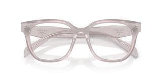 Prada PR C11V women Pink Geometric Eyeglasses