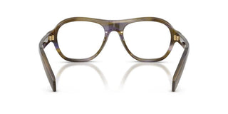 Prada Pr C12v Women Brown Pilot Eyeglasses