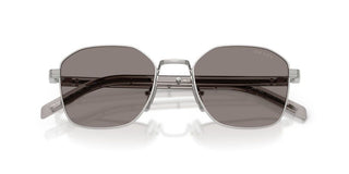Prada PR C50S men Silver Geometric Sunglasses