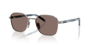 Prada Pr C50s Men Ruthenium Geometric Sunglasses
