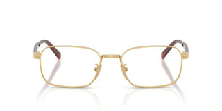 Prada PR C50VD men Gold Eyeglasses