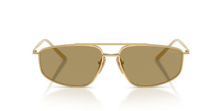 Prada PR C51S women Gold Geometric Sunglasses