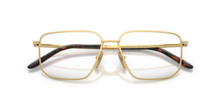 Prada PR C52V women Gold Geometric Eyeglasses