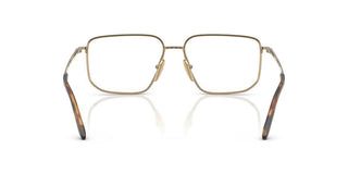 Prada PR C52V women Gold Geometric Eyeglasses