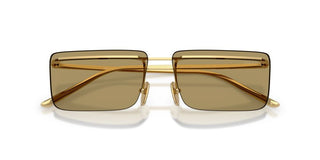 Prada PR C53S men Gold Rectangle Sunglasses