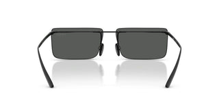 Prada PR C53S men Black Rectangle Sunglasses