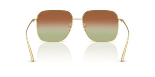 Prada PR C54SD women Gold Geometric Sunglasses