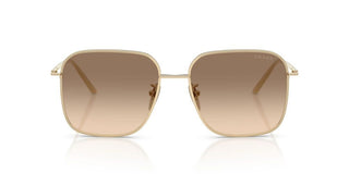 Prada PR C54SD women Gold Geometric Sunglasses