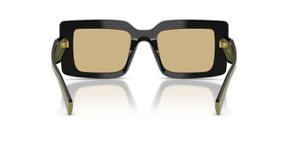 Prada Pr D01s Women Black Squared Sunglasses