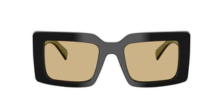 Prada Pr D01s Women Black Squared Sunglasses