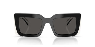 Prada PR D01S women Black Squared Sunglasses