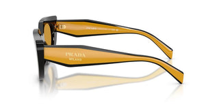 Prada Pr D02s Women Black Cat Eye Sunglasses